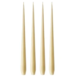 Bougie ester & erik Lot de 4 laquée, Pale ginger 14-0, 32 cm