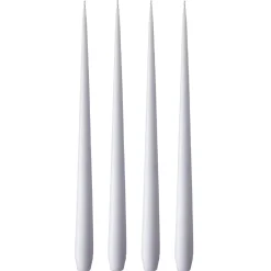 Bougie ester & erik Lot de 4 mat, Airy violet 12, 32 cm