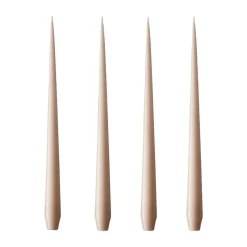 Bougie ester & erik Lot de 4 mat, ice latte, 32 cm