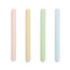 Bougies Hexagon Candle, lot de 4, Fresh