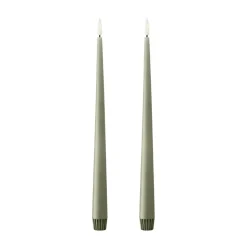Bougies LED ester & erik lot de 2, 69 Artichoke , 30 cm