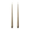 Bougies LED ester & erik lot de 2, 18 Nougat note , 30 cm