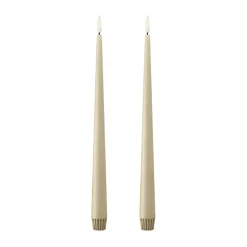 Bougies LED ester & erik lot de 2, 14 Pale ginger , 30 cm