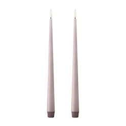 Bougies LED ester & erik lot de 2, 52 Soft Rose , 30 cm