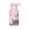 Bouteille d’eau Mumin Meadow 34 cl, Rose