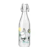 Bouteille de verre Moomin 0,5 l, Fun in the water