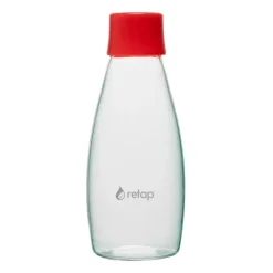 Bouteille en verre avec bouchon à vis Retap Go 05 50 cl, Red