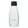 Bouteille en verre avec bouchon à vis Retap Go 05 50 cl, Grey