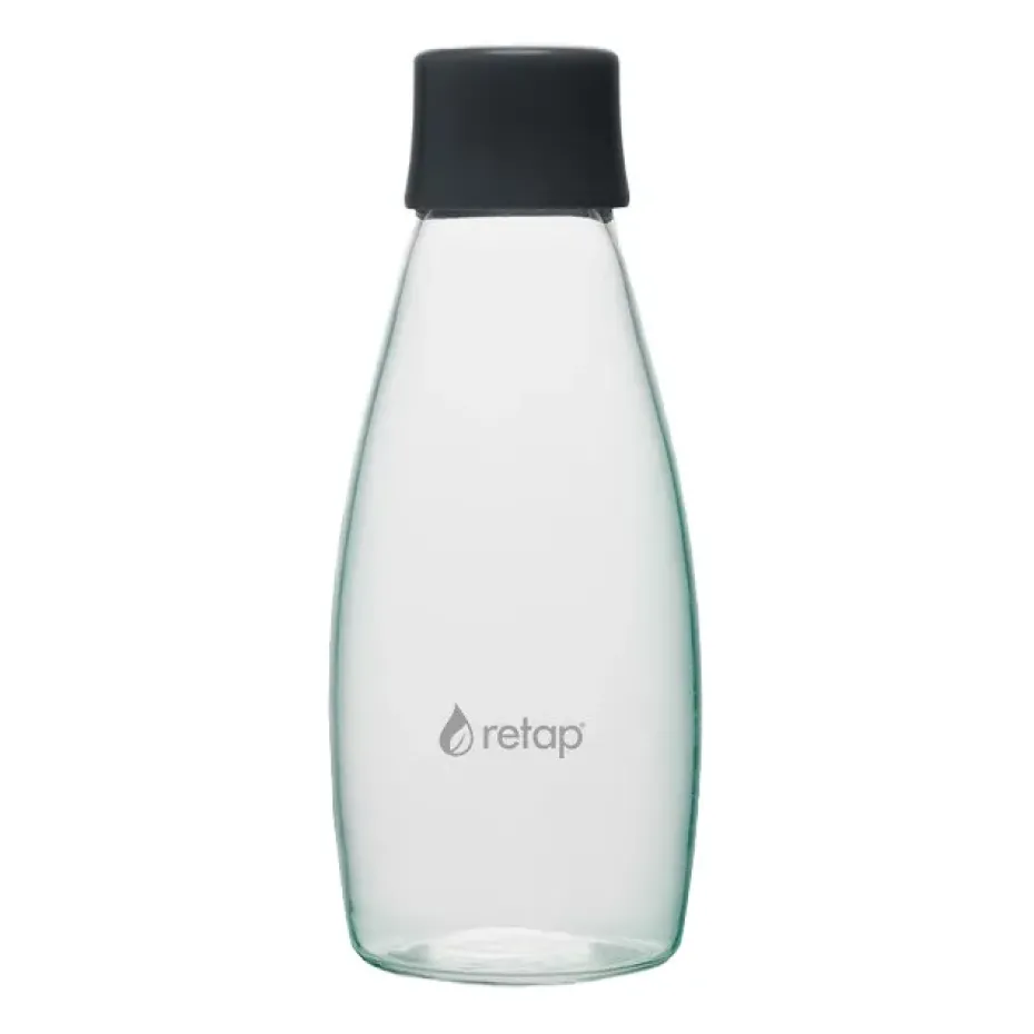 Bouteille en verre avec bouchon à vis Retap Go 05 50 cl, Grey