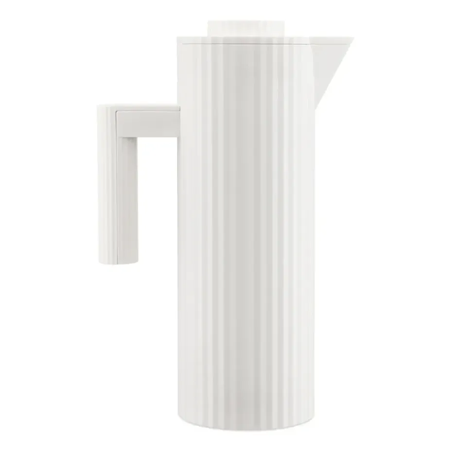 Bouteille thermos Plissé 1 L, Blanc