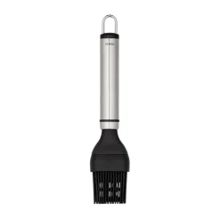 Brosse en silicone Steely Heirol, Noir-acier inoxydable