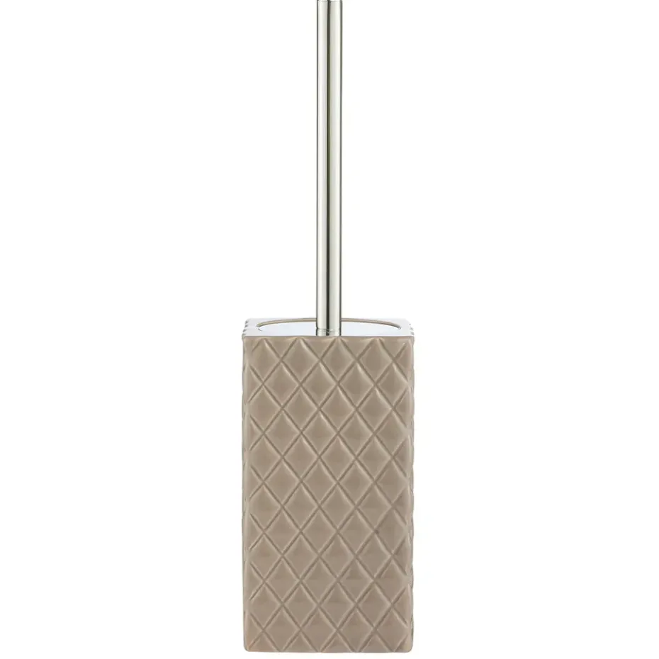 Brosse pour WC Portia, Marron-argent