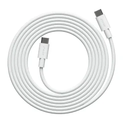 Cable 1 USB-C vers USB-C câble de charge 2 m, White Martinelli Luce Edition