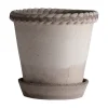 Cache-pot Emilia 16 cm, Gris