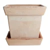 Cache-pot Gaia raw, Rose, Ø25 cm