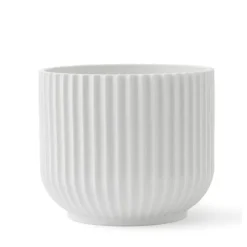 Cache-pot Lyngby blanc, Ø14,5 cm