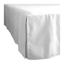 Cache-sommier Napoli, Blanc, 160x220x42 cm