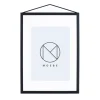 Cadre Moebe A4 23x31,7 cm, Noir