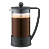 Cafetière à piston Brazil noire, 8 tasses
