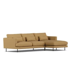 Canapé Bredhult, Same Ochre 6676-acier noir, 2,5 places C1