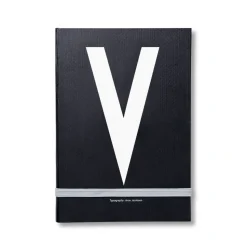 Carnet de note Design Letters, V