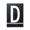 Carnet de note Design Letters, D