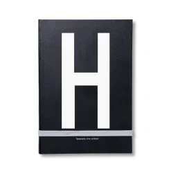 Carnet de note Design Letters, H