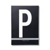 Carnet de note Design Letters, P