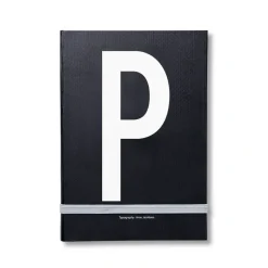 Carnet de note Design Letters, P