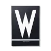 Carnet de note Design Letters, W