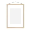 Cendrier Moebe A4 23,2x31,7 cm, Transparent, Bois, Noir
