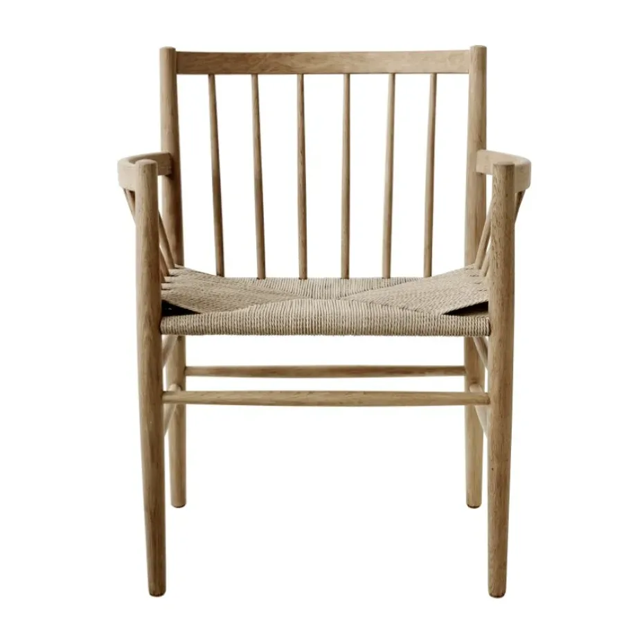 Chaise à accoudoirs J81, Oak nature oiled