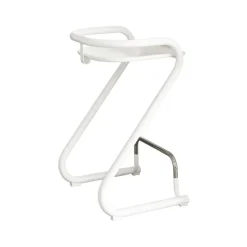 Chaise à accoudoirs X75-2, Blanc-blanc