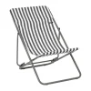 Chaise Longue Maxi Transat, Rayures Terre