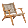 Chaise lounge Sandvik, Teck