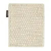Échantillon de tapis Pebble en laine, Blanc