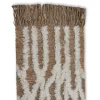 Chemin de couloir en laine Wahl 80x300 cm, Brown-offwhite