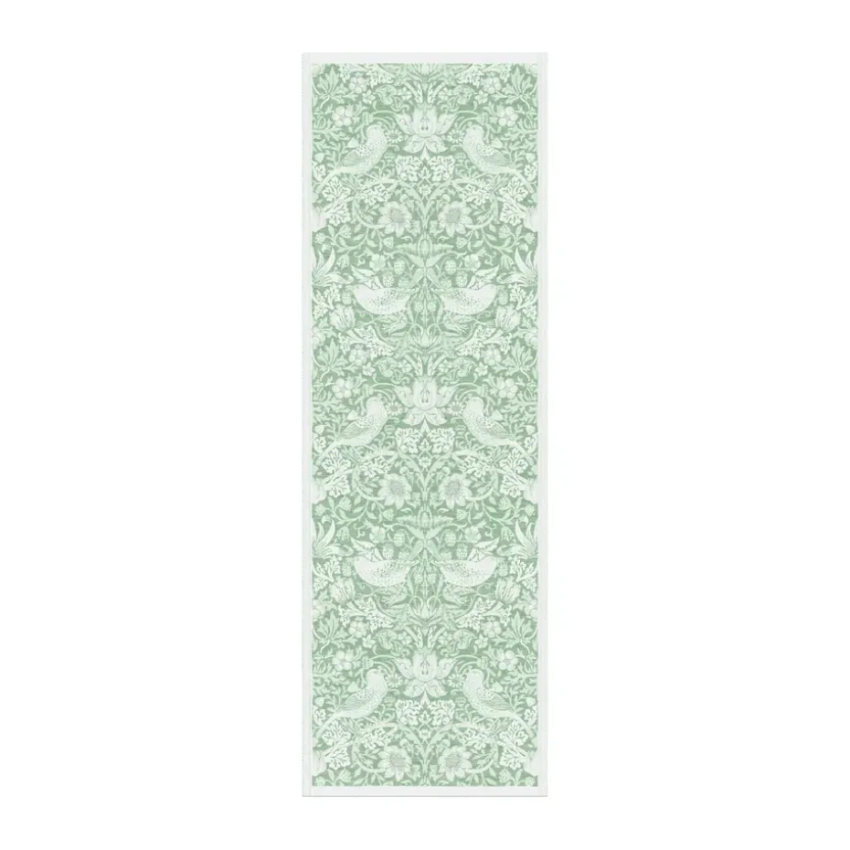 Chemin de table Strawberry Thief 50x150 cm, Vert