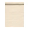 Chemin de table Uni 45x150 cm, Crème beige