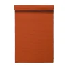 Chemin de table Uni 45x150 cm, Orange rouillé