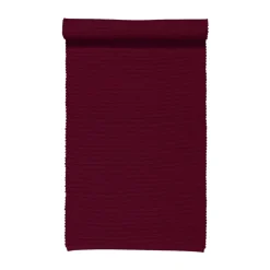Chemin de table Uni 45x150 cm, Rouge bourgogne