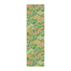 Chemin de table Vildblommor 35x120 cm, Vert