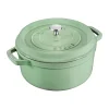 Cocotte en fonte ronde Staub 3,8 l, Sauge
