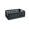 Colour Crate L 34,5x53 cm, Charcoal