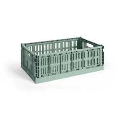 Colour Crate L 34,5x53 cm, Sage green