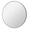 Complete miroir noir, Ø 110 cm