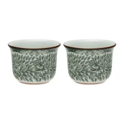 Coquetier Ostindia Floris Lot de 2, Vert