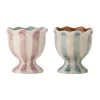 Coquetier Willa Lot de 2, Rose-blue