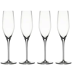 Coupe à champagne Authentis 19 cl lot de 4, transparent