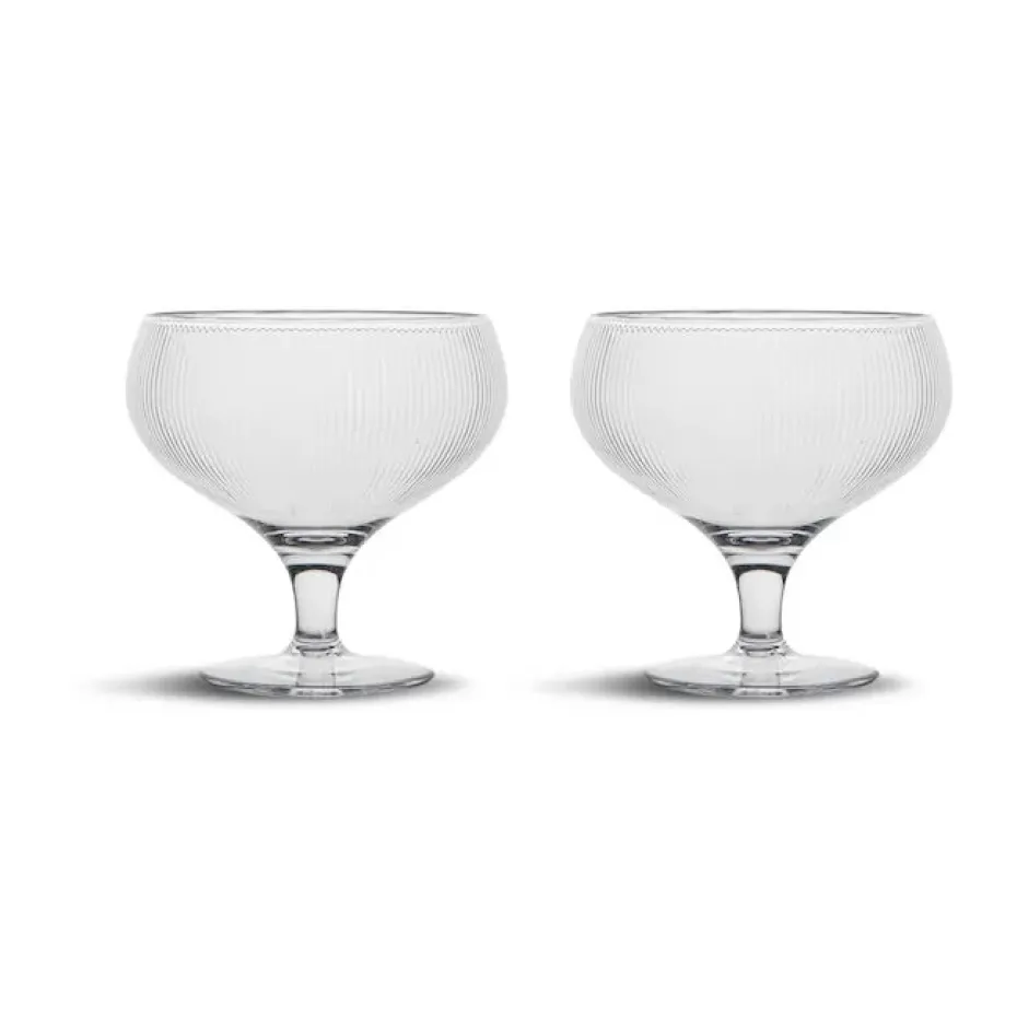 Coupe à champagne Billi 30 cl, lot de 2